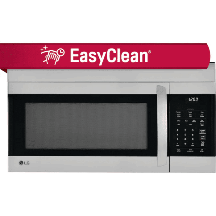 Easyclean 1.7-Cu Ft 29.88-In Over-The-Range Microwave with Sensor Cooking ( Stainless Steel ) - Image 7