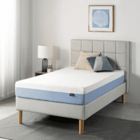 8 Inch Cooling Essential Memory Foam Mattress [New Version], Twin, Fiberglass Free, Medium Feel, Cooling Airflow Memory Foam, Certified Safe Foams & Fabric, Mattress in a Box