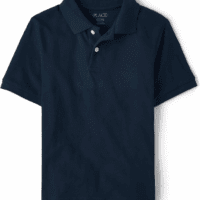 Boys' Uniform Short Sleeve Pique Polo