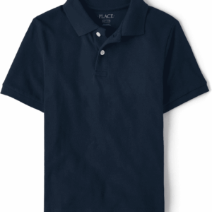 Boys' Uniform Short Sleeve Pique Polo