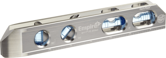 EM71.8 Professional True Blue Magnetic Box Level, 8"