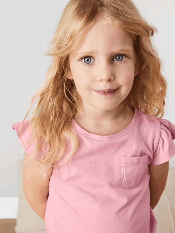 Girls' Short-Sleeve Shirts and Tops, Pack of 3 - Image 5