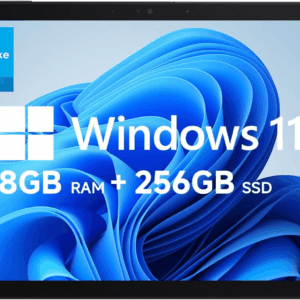2025 Hi10 X1 Windows 11 Tablet 10.1'', Intel N150(Up to 3.6Ghz), 8GB LPDDR5 256GB SSD, Windows Tablet PC, 8MP+5MP Cameras, Wifi 6, BT 5.2, HDMI, USB 3.2, Type C, Full HD, with Case