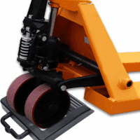 Pallet Jack Stopper Truck Chock Heavy Duty Pallet Jack Chock 14.2" Length X 11.6" Width X 2" Height 2 Pack (Black) - Image 7