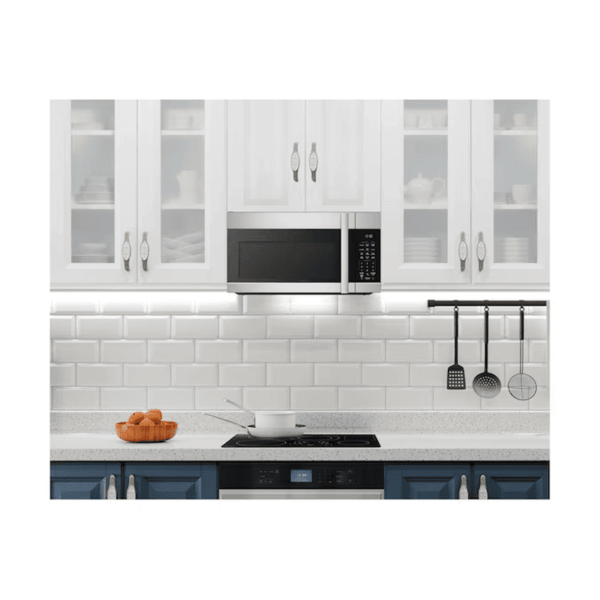 1.7-Cu Ft Low Profile 29.88-In Over-The-Range Microwave with Sensor Cooking ( Stainless Steel ) - Image 12