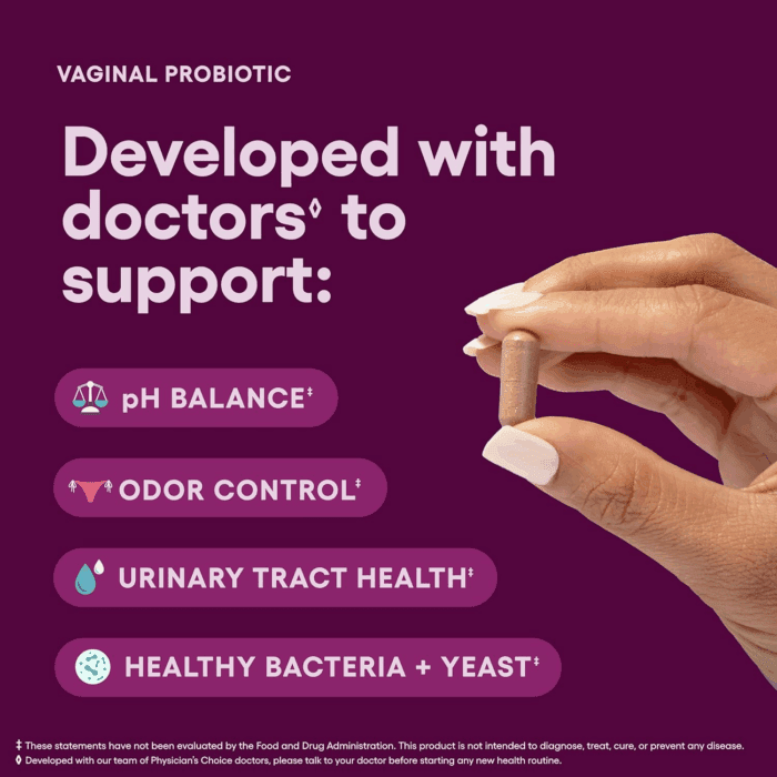 Vaginal Probiotics for Women - Ph Balance, Odor Control, Yeast Balance, Vaginal Flora & Feminine Health - 6B CFU with Organic Prebiotics and Cranberry Extract - 30 CT - Image 4