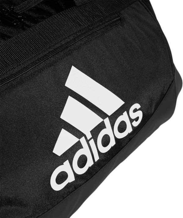 Unisex Defender 4.0 Gym Duffel Bag for Men and Women, Black/White, Medium (66L) - Image 4