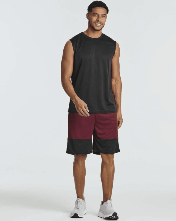 5 Pack: Men'S Mesh Athletic Basketball Shorts Quick Dry Activewear with Pockets - Image 6