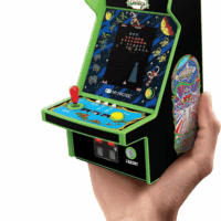 Galaga Micro Player Pro: Arcade Classics 2 Games in 1, Retro Mini Arcade Machine, Playable 6.75 Inch Collectible, Color Display - Image 7