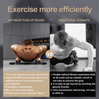 Push up Board Fitness, Portable Foldable 20 in 1 Push up Bar at Home Gym, Pushup Handles for Floor. Professional Strength Training Equipment for Man and Women,Patent Pending - Image 3