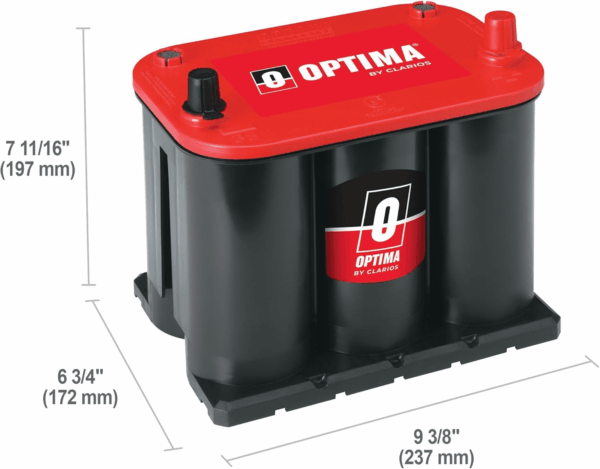 Batteries High Performance 35 Redtop Sealed AGM Car, Truck and SUV Starting Battery, 720 CCA, SAE Terminal, Maintenance Free, Versitile Mounting - Image 2