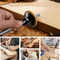 Wheel Marking Gauge, Newly Unique Movable Blade,0.2 Mm Precision,Woodworking Dovetail Scribing Gauge, Scriber Marking Tools, Essential Tools for Woodworking Projects (Rollable Blade) - Image 7