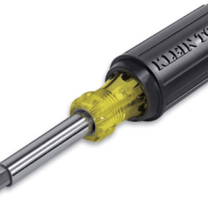 32500 11-In-1 Screwdriver / Nut Driver Set, 8 Bits (Phillips, Slotted, Torx, Square), 3 Nut Driver Sizes, Cushion Grip Handle