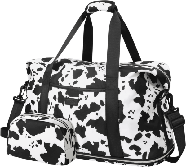 Expandable Travel Duffle Bags Weekender Overnight Bags for Women Men Hospital Bag for Women Labor Delivery with Toiletry Bag Waterproof