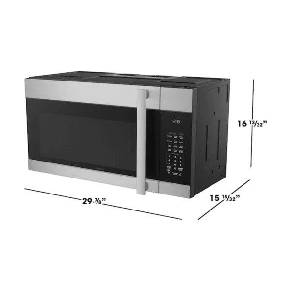 1.7-Cu Ft Low Profile 29.88-In Over-The-Range Microwave with Sensor Cooking ( Stainless Steel ) - Image 11