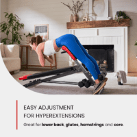 Finer Form Multi-Functional Weight Bench for Full All-In-One Body Workout – Versatile Adjustable Workout Bench for Home Gym. Fitness Equipment Perfect for Back Hyperextension, Bench Press, Roman Chair Exercise, Sit Up. Adjusts to Decline or Flat Bench. - Image 3