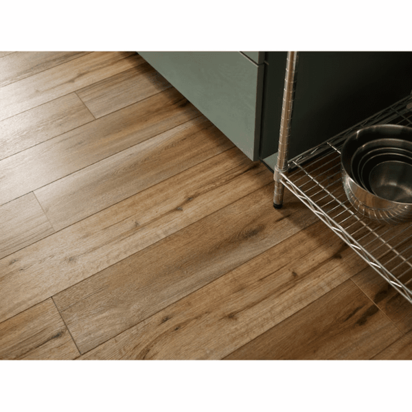 by Coretec Floors Burbank Oak Brown Wood Look 20-Mil X 7-In W X 48-In L Waterproof and Water Resistant Interlocking Luxury Vinyl Plank Flooring ( 16.54-Sq Ft Carton ) - Image 8