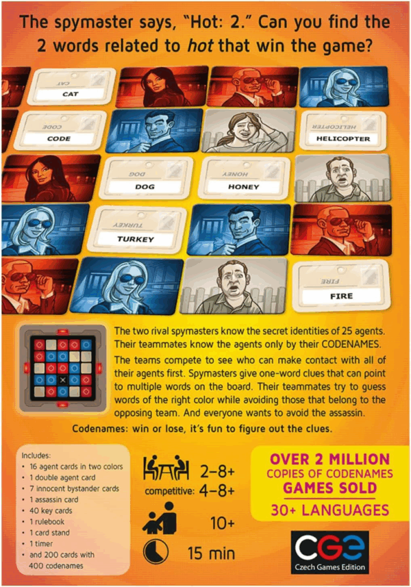 Codenames Boardgame - Image 8