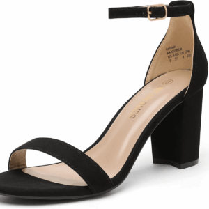 Women'S Chunk Low Heel Pump Sandals