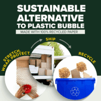 Cushion Lock Protective Wrap, 12 in X 50 Ft, Sustainable Packaging Solution for Packing, Shipping and Moving, No Scissors or Tape Needed, Great Alternative to Bubble Cushion Wrap (PCW-1250) - Image 5