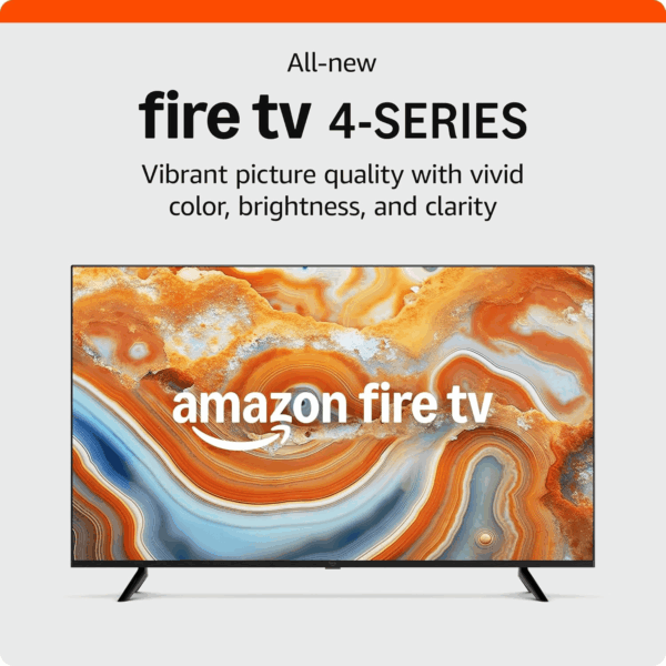 All-New  Fire TV 50" 4-Series 4K UHD Smart TV, Stream Live TV without Cable, 2024 Release