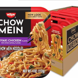 Chow Mein Teriyaki, Chicken, 4 Ounce (Pack of 8)