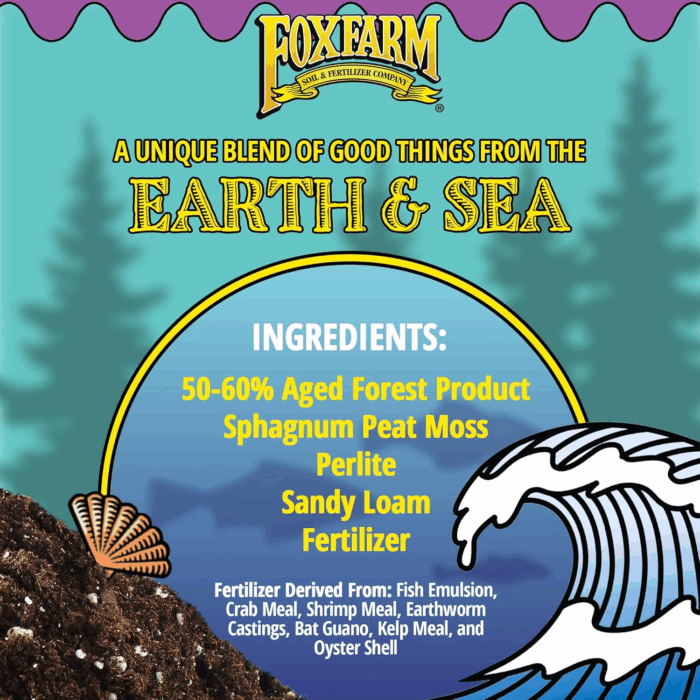 Ocean Forest Potting Soil, 1.5Cu Ft - Light, Aerated Texture, Designed for All Container Plants - Ph Adjusted for Optimal Nutrient Uptake, Effectively Retains Moisture - Image 2