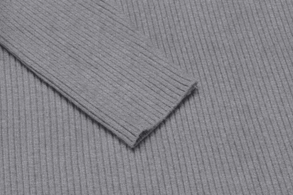 Mens Ribbed Slim Fit Knitted Pullover Casual Turtleneck Sweater - Image 5