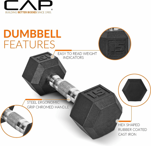Dumbbell Set with Rack | Multiple Options in 150Lbs and 210Lbs - Image 3