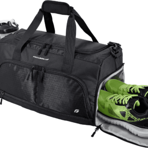 Ultimate Gym Bag 2.0: the Durable Crowdsource Designed Duffel Bag with 10 Optimal Compartments Including Water Resistant Pouch