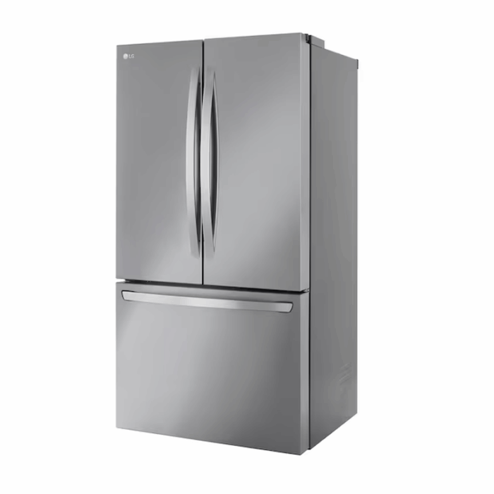 Counter-Depth MAX 26.5-Cu Ft 3 -Door Smart Compatible French Door Refrigerator with Ice Maker with Water Dispenser ( Stainless Steel ) ENERGY STAR Certified - Image 6