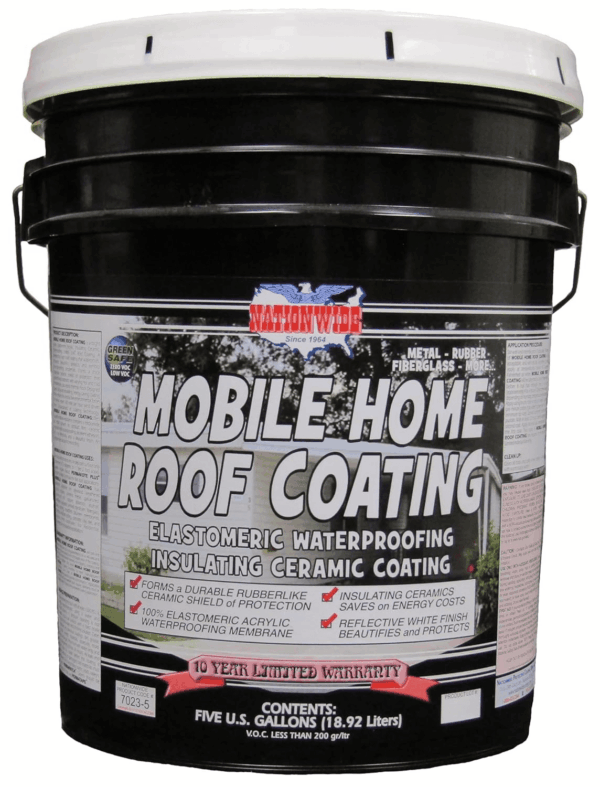 Mobile Home ROOF Coating™ (5 Gallon)