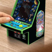 Galaga Micro Player Pro: Arcade Classics 2 Games in 1, Retro Mini Arcade Machine, Playable 6.75 Inch Collectible, Color Display - Image 3
