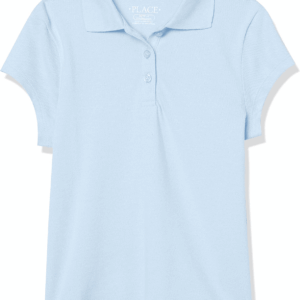 Girls' Uniform Pique Polo