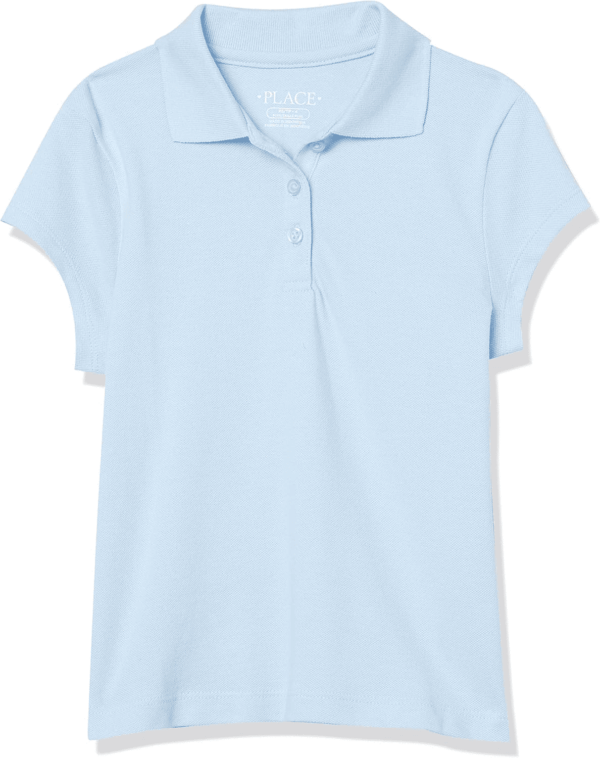 Girls' Uniform Pique Polo