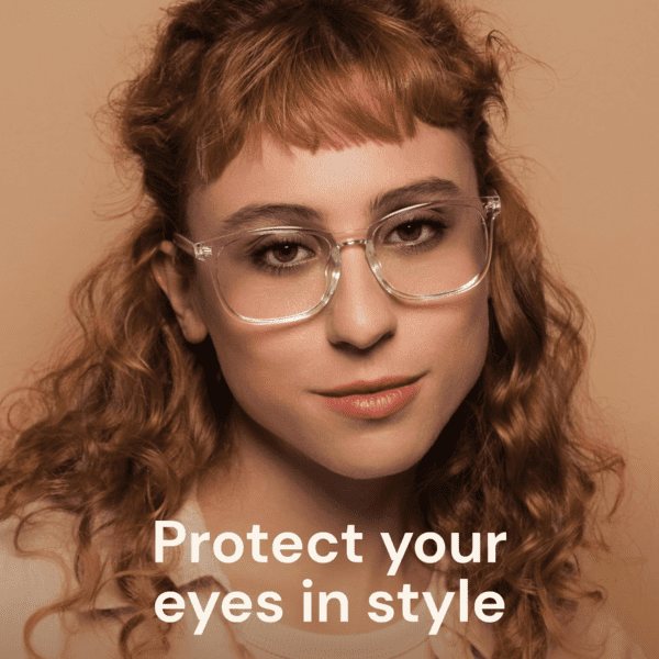 Stylish Blue Light Glasses for Woman - Computer Glasses 99% Blue Light Blocking - Lightweight TR90 Frames - 3 Pack - Image 2