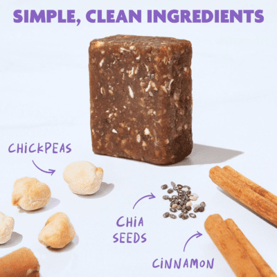 Mighty Bites, Snickerdoodle, 1 Pack, Healthy Snacks for Kids & Toddlers Made with Oats, Chia Seeds, Dates, Chocolate Chips, Sunflower Seed Butter Plant Based, High Fiber, Low Sugar Snack - Image 4