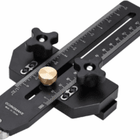 Thin Rip Jig Table Saw Jig Guide for Making Repetitive Narrow Thin Strip Cuts Woodworking Tools Fast Thin Ripping Guide for Table Saw Band Saw Router Table Fits for 3/8" X 3/4" T Slot