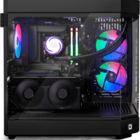 Y60 Black Gaming PC Computer Desktop Y60BA9N47TS03 (AMD Ryzen 9 7900X CPU, NVIDIA Geforce RTX 4070 Ti Super 16GB GPU, 32GB DDR5 RGB 5200Mhz RAM, 2TB Nvme, Wifi Ready, Windows 11 Home) - Image 3