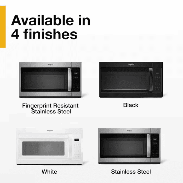 1.7-Cu Ft 29.94-In Over-The-Range Microwave ( Fingerprint Resistant Stainless Steel ) - Image 14