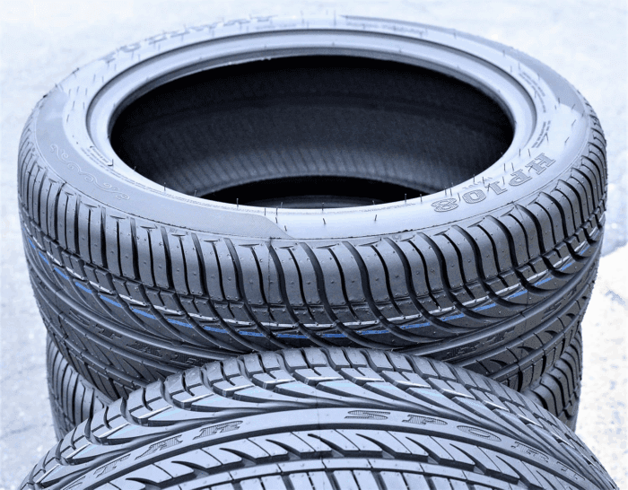 Set of 2 (TWO)  HP108 All-Season Passenger Car Performance Radial Tires-205/60R16 205/60/16 205/60-16 92H Load Range SL 4-Ply BSW Black Side Wall UTQG 380AA - Image 2