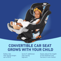 Extend2Fit Convertible Car Seat, Rear-Facing and Forward-Facing, Extended Rear-Facing Seat Option, Redmond, Ideal for Newborns, Infants, and Toddlers - Image 4