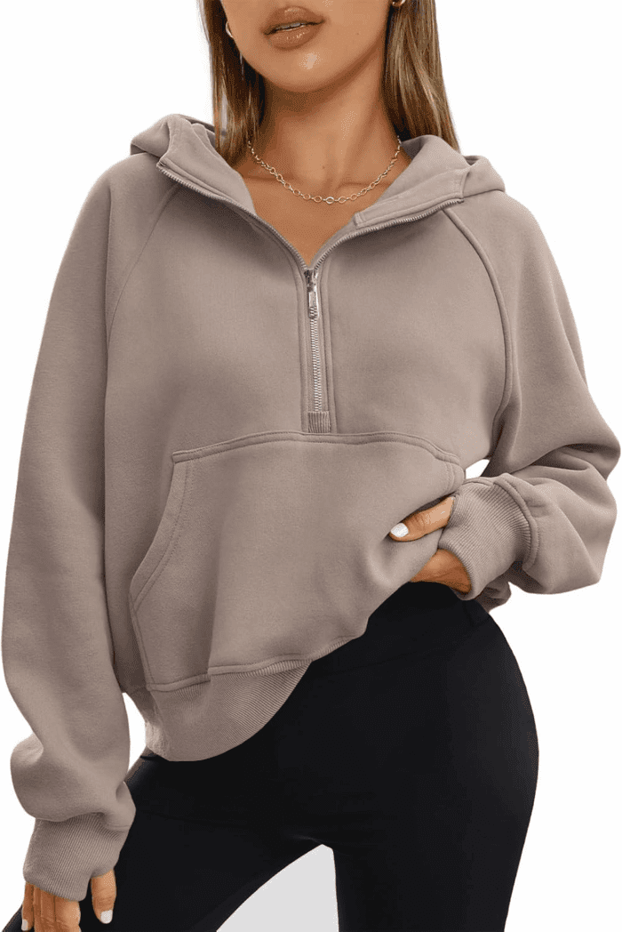 Womens Hoodies Fleece Fall Fashion Outfits Workout Sweatshirts Winter Jackets Oversized Pullover Tops Clothes 2025