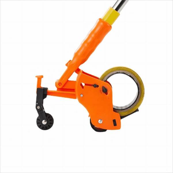 Floor Tape Applicator，Masking Tape Machine Kit with Extendable Pole for Wall and Floor Painting - 2-In-1 Tape Dispenser and Sticker Applicator Tool Set - Image 3