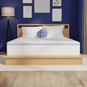Gel Memory Foam Mattress, 12-Inch Certipur-Us Certified Bed-In-A-Box, Queen, White