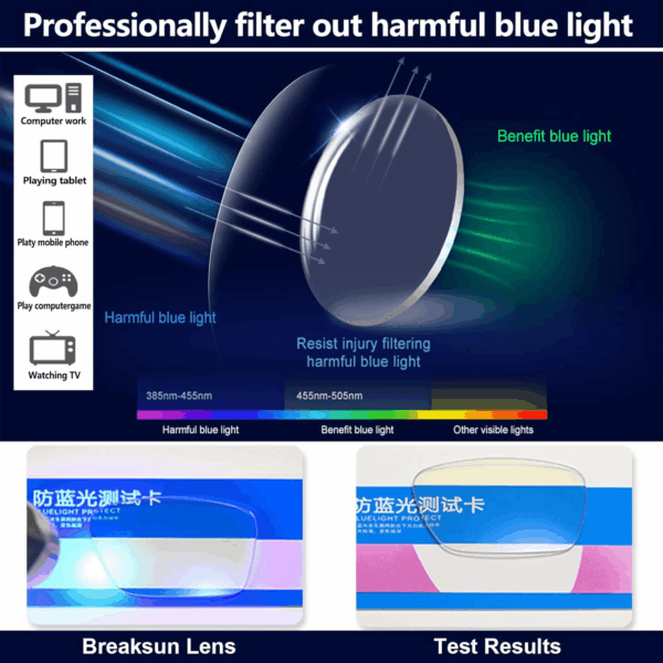 Oversized Blue Light Glasses for Women Fashion Thick Square Computer Eyewear Non-Prescription Black Glasses (White Leopard) - Image 2