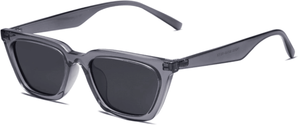 Polarized Narrow Square Cateye Sunglasses for Women Retro Trendy Driving Glasses SJ2169