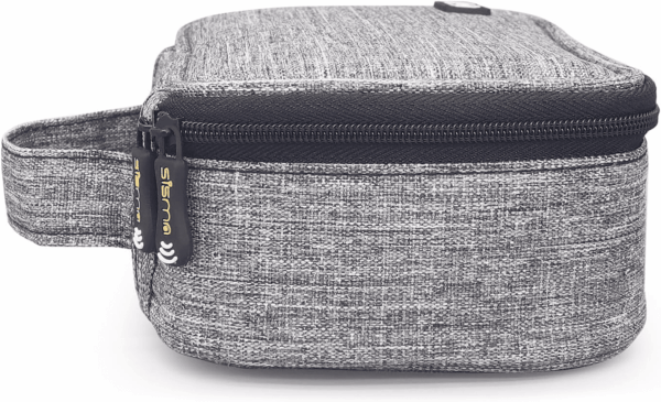Travel Cords Organizer Electronics Tech Accessories Case Small Carrying Bag for Charging Cables Adapter USB Plugs Power Cords Leads - Grey 1680D Fabrics - Image 9
