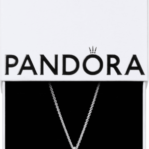 Family Always Encircled Pendant Necklace - Adjustable Necklace with Lobster Clasp - Gift for Her - Sterling Silver & Cubic Zirconia - with Gift Box - 23.6"