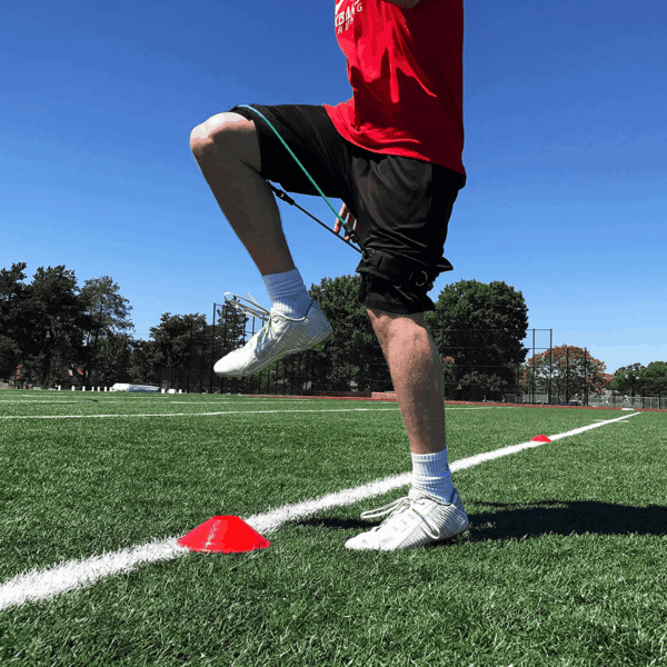 Kbands | Speed and Strength Leg Resistance Bands | Includes Speed 101 and Agility FX Digital Training Programs - Sizes for Youth, Intermediate, and Advanced Athletes - Image 4